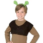 SHREK VEST AND EARS SET KIDS BOYS GIRLS OGRE FANCY DRESS COSTUME FAIRYTALE FILM