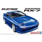 Aoshima 1/24 The Tuned Car No.58 RE Amemiya FC3S RX-7 1989 Plastic Model Kit