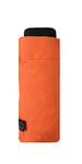 SMATI Mini Parapluie pliant compact - Taille Poche 18cm, résistant au vent, 200g ultra léger, manuel, Parapluie de voyage, Parapluie mixte, Couleur ORANGE