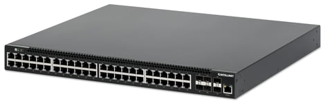 INTELLINET 54-P PoE+ Managed Switch 6x10GbE 850W