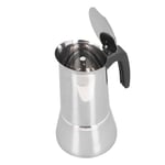 Moka Maker Pot 430 Stainless Steel Portable Moka Pot For Induction Cooktops