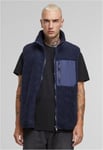 Urban Classics Teddy väst herr (navy,4XL)