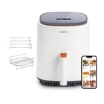 Cosori Lite Smart airfryer, valkoinen