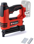 Einhell Power X-Change Cordless Nail Gun - 18V, 2-In-1 Brad Nailer & Stapler, 2