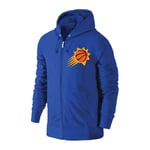 KJX Sweat Suns Basketball Sweat à Capuche pour Hommes, Sweat-Shirt à glissière à glissière à glissière de la Fermeture à glissière Unisexe Casual pour garçon Adulte de v Blue-S