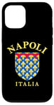 Coque pour iPhone 12/12 Pro Drapeau de l'Empire romain de Naples - Souvenir de l'Italie - Drapeau Napoli