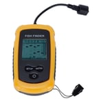 Portable Sonar Fish Finder HandHeld Depth Finder Alarm Sensor Detector