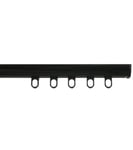 Secodir - DECORAIL - Tringle rail pour rideau L.6 m (Noir)