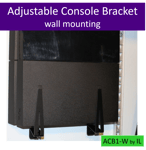 Adjustable console bracket wall mount PS4 / PS4 Slim / PS4 Pro