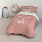 Kids&Cotton Parure de lit Xalo Big Rosa 155 x 220 cm