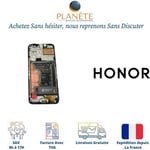 Original Ecran LCD Complet Sur châssis et Batterie Noir Pour Honor X8 5G