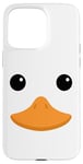 iPhone 15 Pro Max Cute White Duck Face Costume For Kids and Toddlers Case