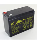 Batterie plomb cyclique 12V 10Ah Exalium EXAC10-12