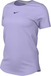 Nike Women's Shirt W NK One Classic DF SS Top, Lilac Bloom/Black, FN2798-512, M