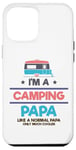 Coque pour iPhone 12 Pro Max Camping-car glacière Nature Lover Camping Papa Like Normal Papa