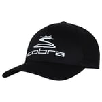 Cobra Pro Tour Mens Black Golf Cap - Size L/XL