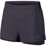 Nike Women W Nkct Flex Short Sport Shorts - Gridiron/(Gridiron), X-Small