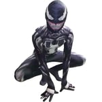 Barn Pojkar Venom Spider-man Cosplay Kostym Party Jumpsuit Finklänning 80-100cm