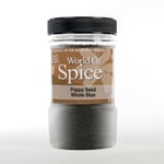 Poppy Seed Whole Blue 470g - World of Spice -High Quality- Used by Chefs