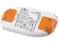 Goobay 60368, Elektronisk Transformator Till Belysning, Orange, Vit, Ip20, -20 - 45 ° C, Ce, Rohs Directive 2011/65/Eu [Ojeu L174/88-110, 01.07.2011, 8 W