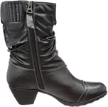 Andrea Conti 0616628, bottes & bottines femme - Noir - Schwarz (schwarz 002), 36 EU