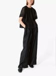 Lovechild 1979 Mary-Anne Wide Leg Trousers, Black