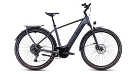 Vtc electrique cube touring hybrid pro 625 shimano cues 11v 625 wh 700 mm gris metallic 2025