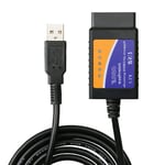 Ford Forscan ELM327 USB Modifierad OBD2 Skanner V1.5 MS-CAN HS-CAN Felkodsläsare Skanner