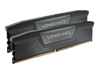 Corsair Vengeance 96Gb 2X48gb Ddr5 6800Mt/S Dimm Ubufret 40-50-50-110 Std Pmic Xmp 3.0 Black Heatspreader 1.4V