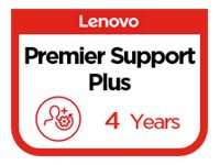 Lenovo Premier Support Plus Upgrade - Utökat serviceavtal - material och tillverkning (för system med 3 års Premier Support Plus) - 4 år (från ursprungligt inköpsdatum av utrustningen) - på platsen - svarstid: NBD - för ThinkStation P300 P310 P320 P330 P330 Gen 2 P340 P348 P350 P358 P360 P360 Ultra