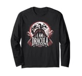 I Am Dracula - Bram Stoker Vampire Dracula Halloween Quote Long Sleeve T-Shirt