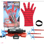 Spider-Man Kids Web Shooter Gloves - Pop-Up Sugkopphandskar, Röd