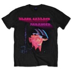 Rockoff Trade Men's Black Sabbath Paranoid Motion Trails T-Shirt M Black