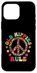 Coque pour iPhone 16 Pro Max Old Hippies Rule Hippie Vintage Costume Hippy Travel Fan