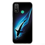 Coque pour Huawei P Smart (2020) Requin Noir