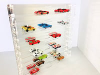 Methacrylate Showcase for 50 CARS 1:60, 50x50x5 cm