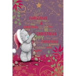 Merry Christmas Me to You Bear Luxury Open Christmas Greetings Card - New Gift