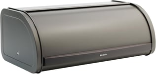 Brabantia - Roll Top Bread Bin - Canister for 2 Loaves of Bread - Extra Storage