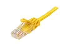 StarTech.com 3m Yellow Cat5e / Cat 5 Snagless Patch Cable - patchkabel - 3 m - gul