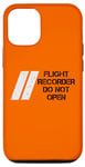 Coque pour iPhone 15 Pro Distressed Pilot Gifts Aviation. Flight Recorder Do Not Open