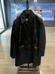 Calvin Klein Jeans Iconic Retro Wool Coat Blazer Jacket M 38