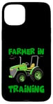 Coque pour iPhone 15 Plus Tracteur amusant pour enfants - Amateur de tracteur d'entraînement