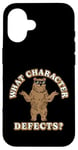 Coque pour iPhone 16 Quels défauts de personnage ? Funny Recovery AA NA Sober Humour