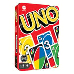 UNO Card Game with Collectible Storage Tin, Card Games for Kids, Adults, Families, Travel Game, 112 Cards and Instructions, Gift for 7 Year Olds and Up, HGB63