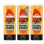 ORIGINAL SOURCE JUICY MANGO SHOWER GEL 3x500ml