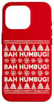 Coque pour iPhone 16 Pro Citation Anti-Noël de Dickens Scrooge un Bah Humbug