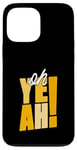 iPhone 13 Pro Max University Varsity-Gold oh Yeah! Varsity-Gold Case