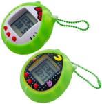 Coque de protection en Silicone pour Tamagotchi,convient également aux appareils pac-man avec anneau de couleur - Type Green