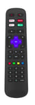 Replacement Remote Control for R43B7120UK R50B7120UK R55B7120UK R65B7120UK Hisense Roku TV B7120