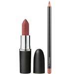 MAC Macximal Silky Matte Lip Duo (Various Shades) - Velvet Teddy